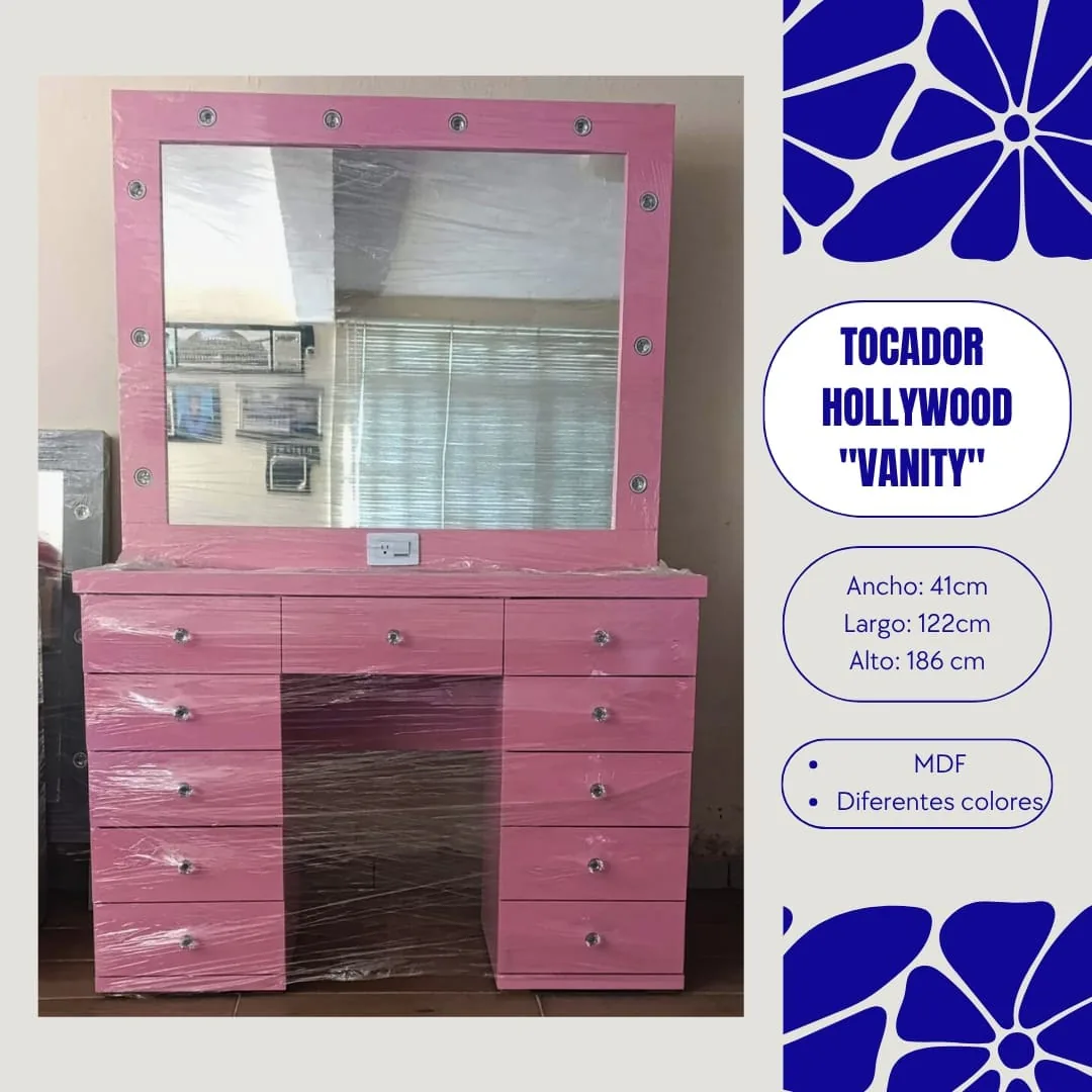 Tocador Hollywood "Vanity"