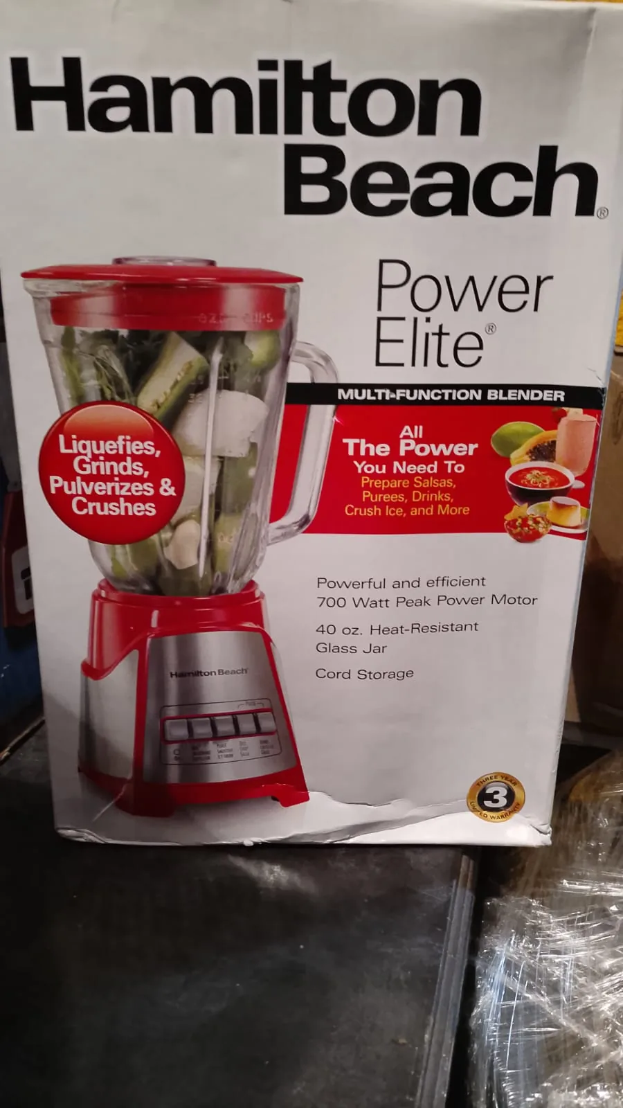 Licuadora Hamilton Beach Power Elite