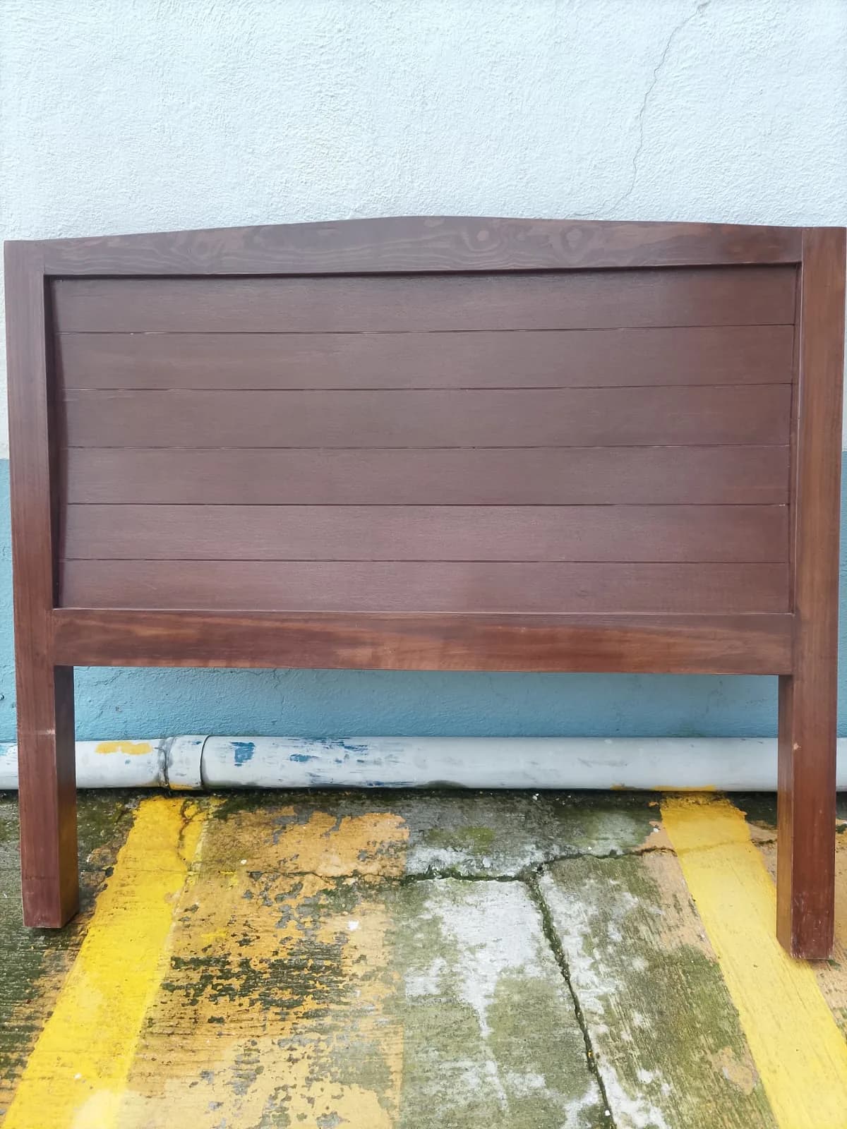 Cabecera de madera, matrimonial